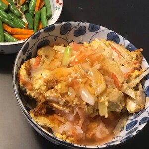 Chinese☆具だくさんなふわふわ卵の天津飯